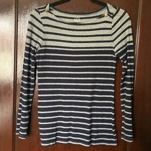 J. Crew striped long sleeve